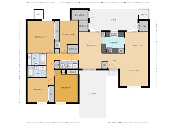 Hurlburt  - Live Oak Core property